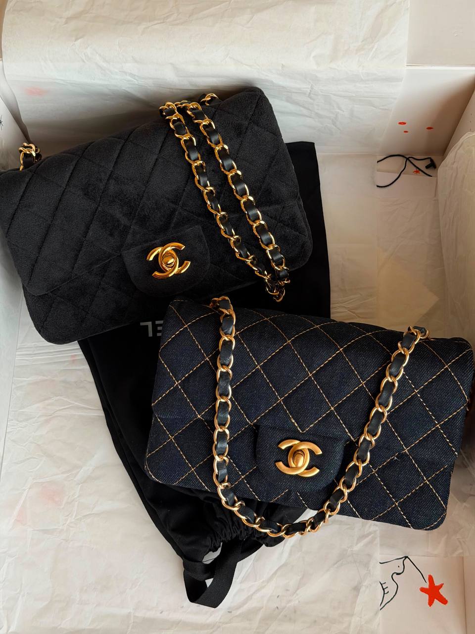 Chanel
𝐅𝐥𝐚𝐩 𝐁𝐚𝐠 
𝟐𝟎𝐜𝐦 

For Price 👇 WhatsApp✅
0568585901 
0507557372
0552275751 Owner Zain 👌

ZainETAG 4
♥️♥️♥️