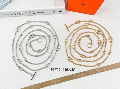 Long Necklace Hermes

200 dhs🇦🇪🇦🇪
160 Cm Length

WITH BOX AND PAPER BAG🛍️🎁
Zain89
♥️♥️♥️