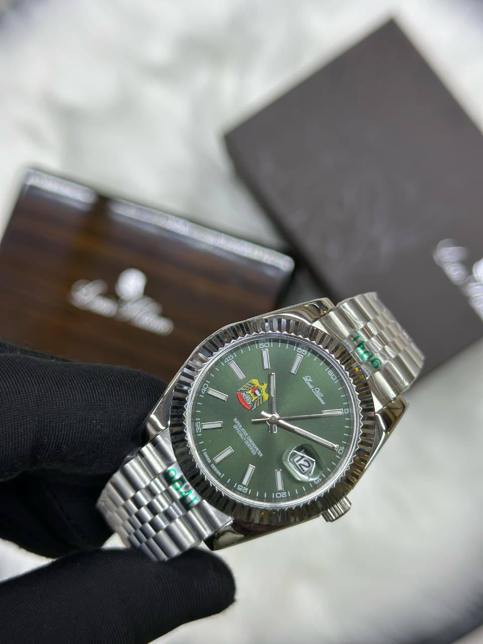 Louis Hilano 
watch for men 
good quality 
270 dhs✅

Zain59
♥️♥️♥️