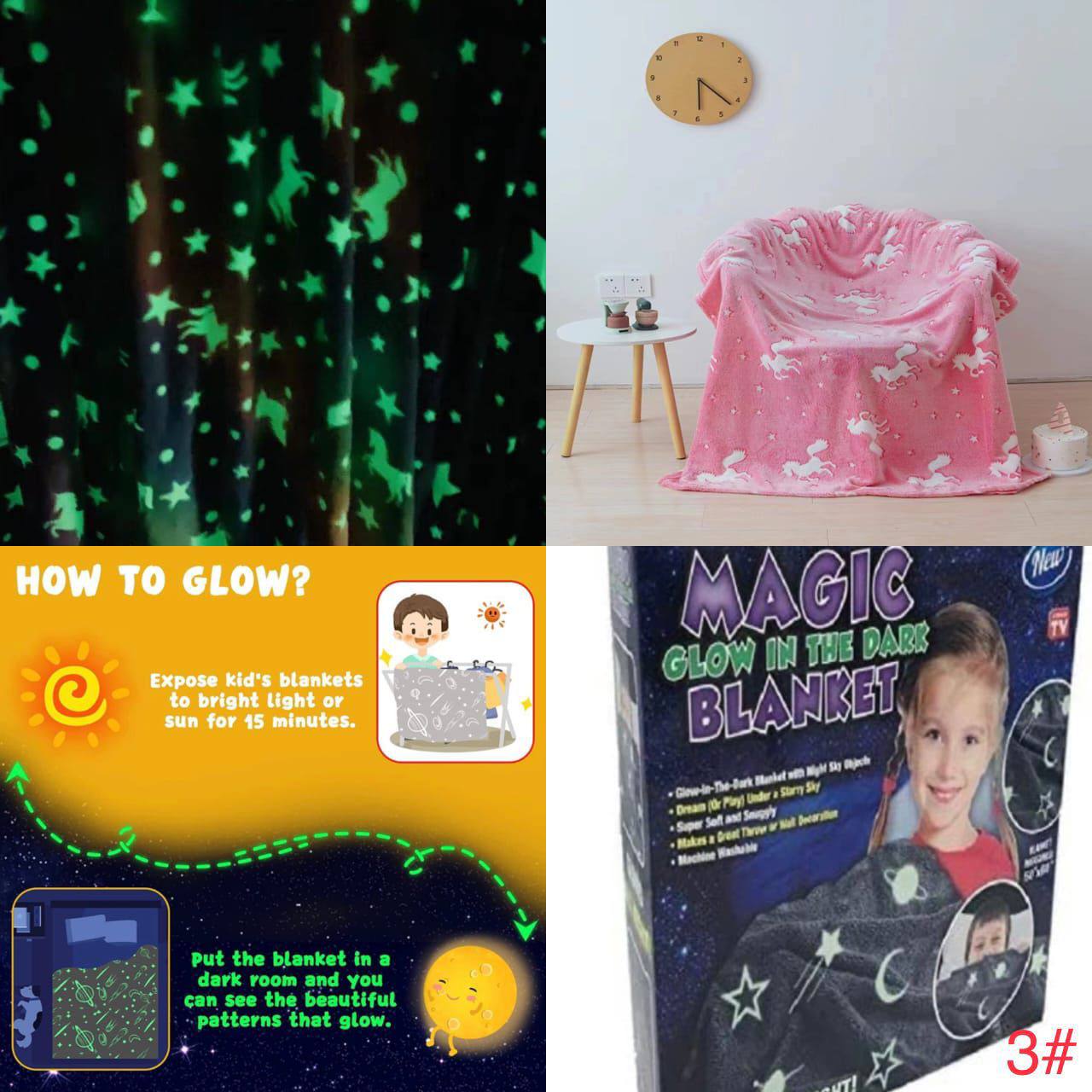 Magic blanket
Kids 
New collection 
Magic blanket 
Soft and comfortable 

Size 150*180
With boxes 🧳🧳🧳
55 dhs🪙🌨️

Zain99
♥️♥️♥️