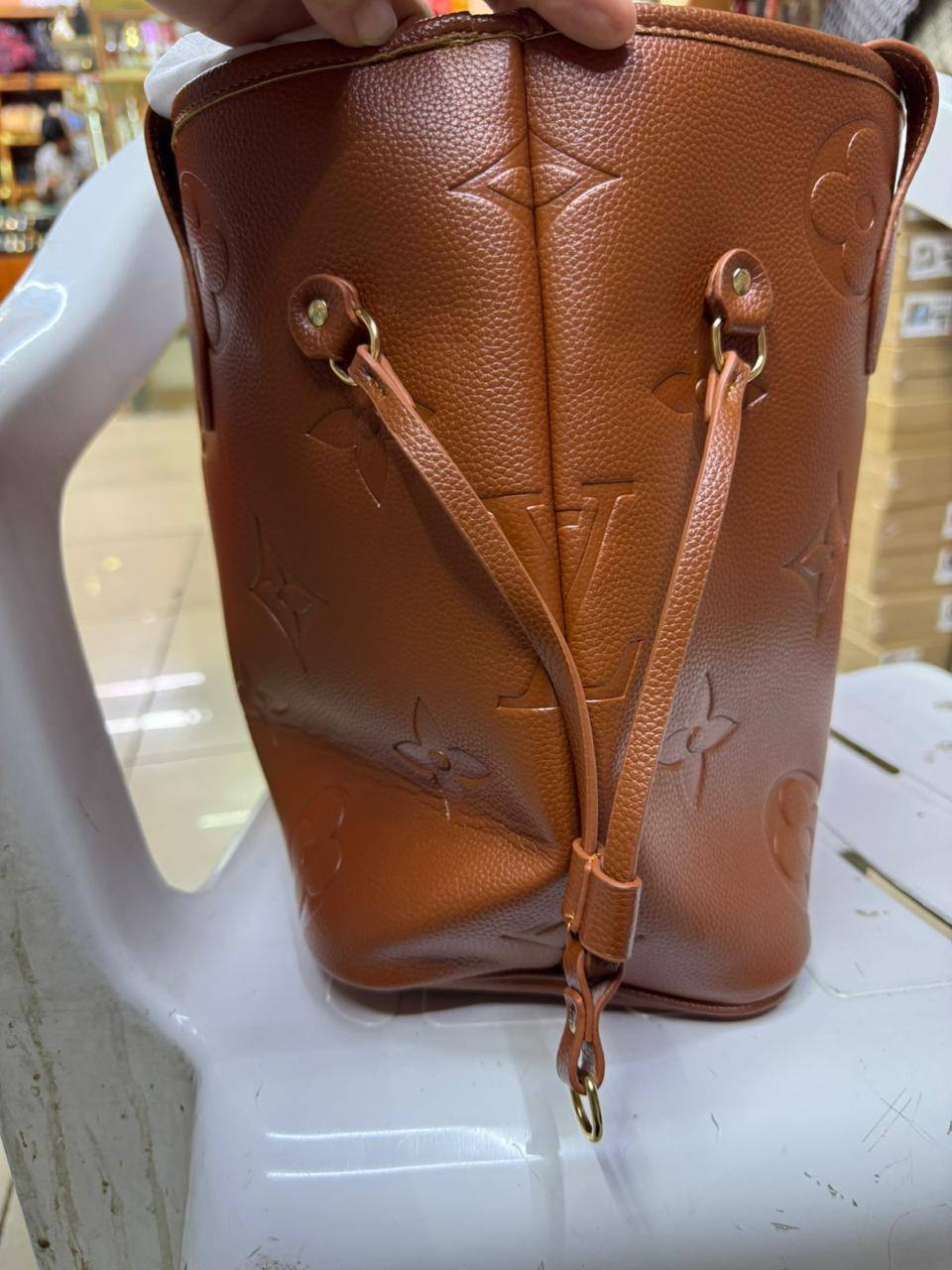 ❤️ LV Neverfull 2 in 1
1️⃣ First quality +🎁
Size : 46  * 28 cm
90 dhs🪙🌨️
with box 🎁

Zain115
♥️♥️♥️