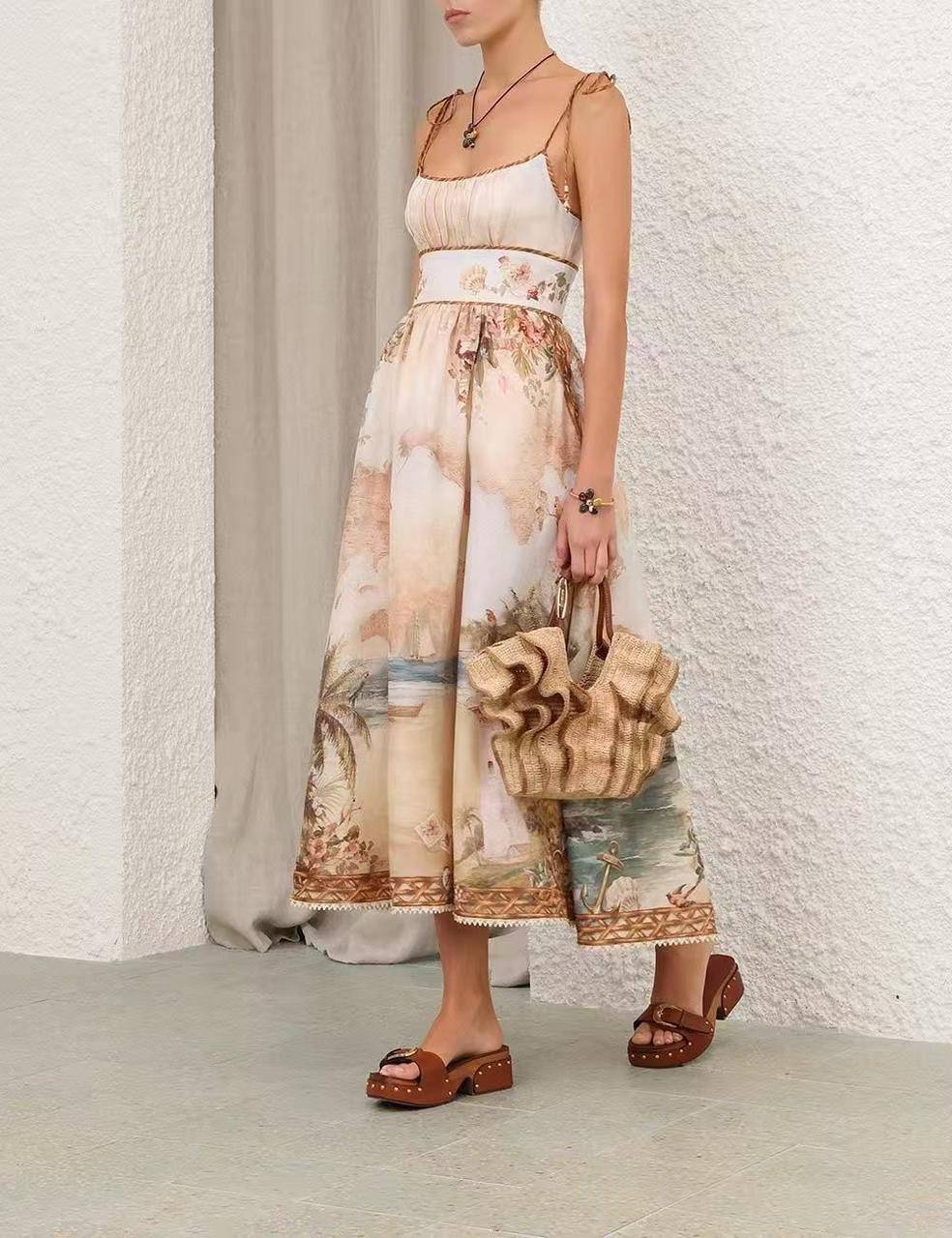 ❤️‍🔥ZIMMERMANN NEW❤️‍🔥
   💯 % LINEN+COTTON✨
      ✨VIP quality 😍
Sizes;  0-1-2-3
950 dhs💓

Zain287
♥️♥️♥️
