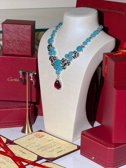 *Cartier Masterpiece*
  
(High Jewelry Collection 😍  )

Quality: Super Master 
Non -Tarnish color

* ⁠Necklace 
* ⁠Earring
For Price 👇 WTSP Text Zain 0568585901

Zain268
♥️♥️♥️