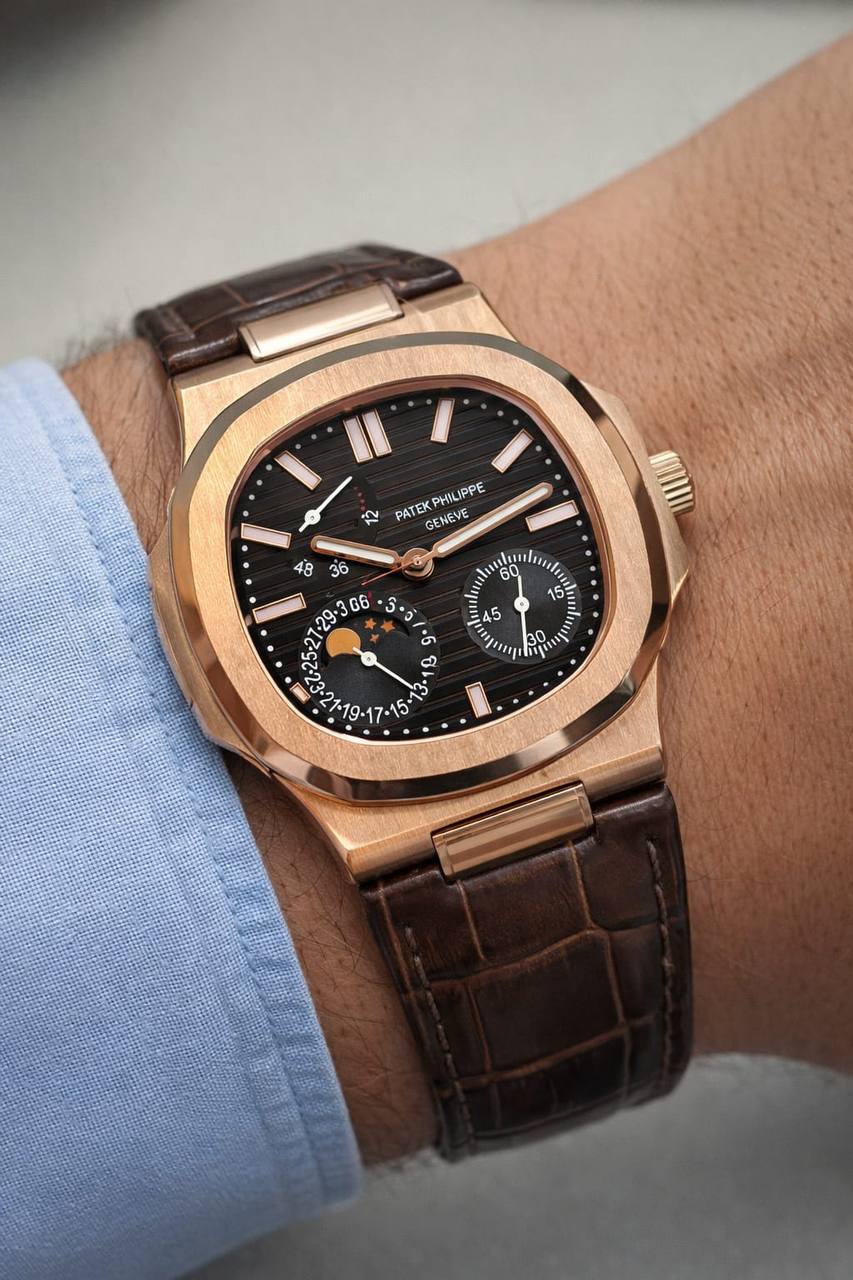 Patek Philippe 
watch for men good quality automatic 
430 dhs💓

Zain59
♥️♥️♥️