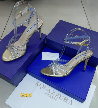 Aquazzura 
High Heel
Good Quality,
Size 36 To 41
120 dhs🇦🇪🇦🇪

Zain120
♥️♥️♥️
