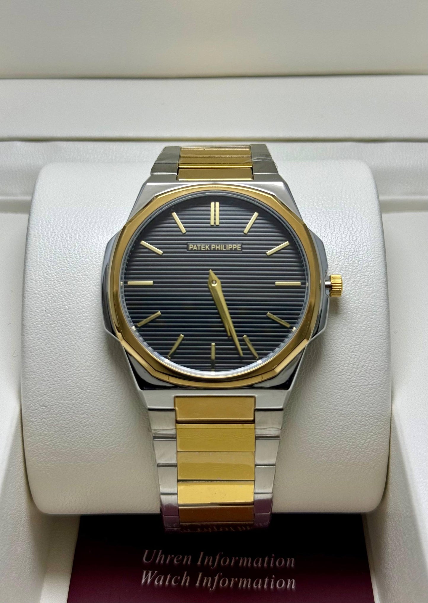 PATEK PHILIPPE SLIM MEN GOOD QUALITY

 WEIGHT LESS CHAIN  BATTERY

90 dhs🇦🇪🇦🇪

Zain29
♥️♥️♥️
