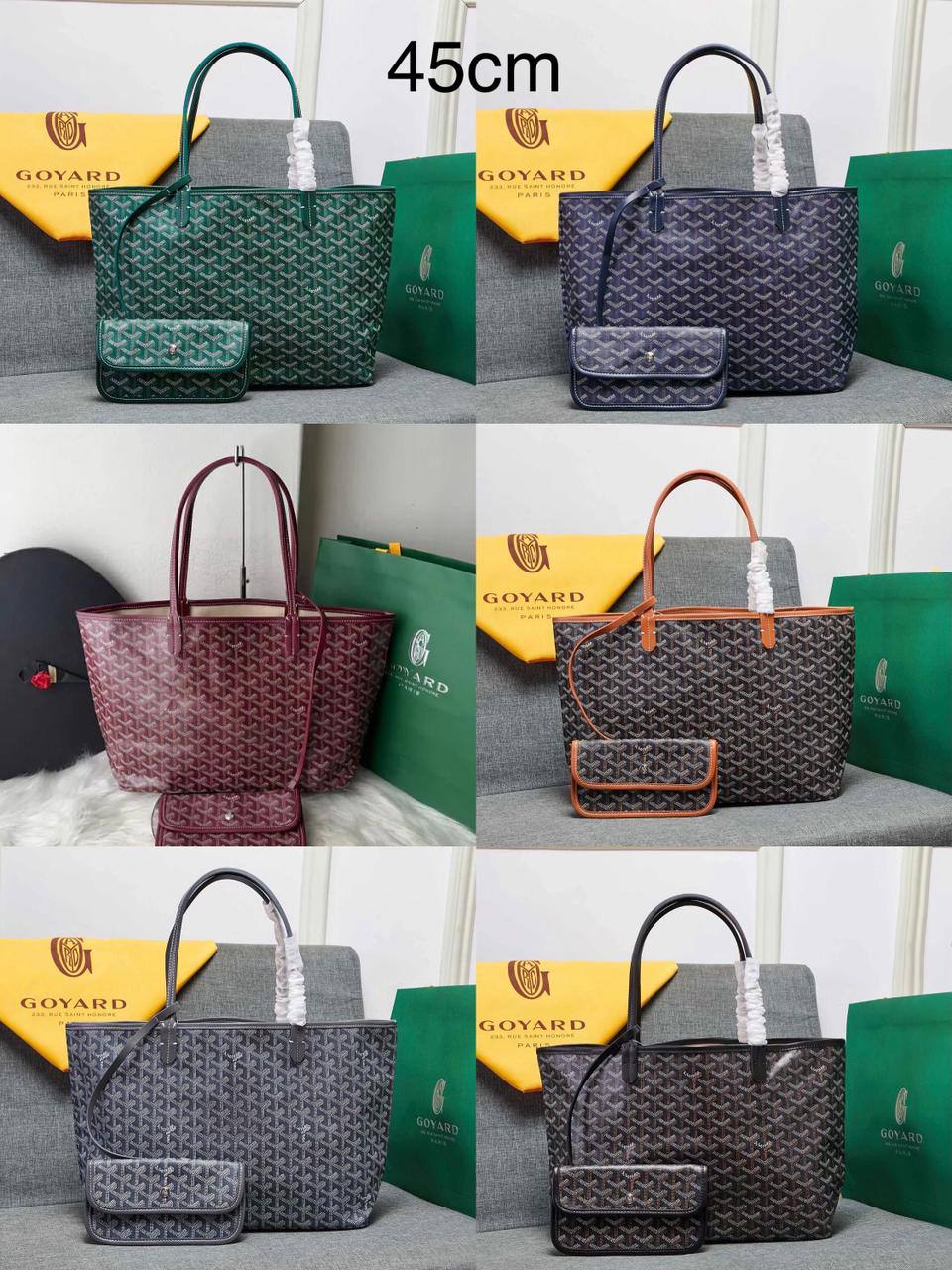 GOYARD 
45cm
80 dhs🪙🌨️

Zain44
♥️♥️♥️