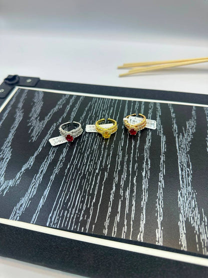 Ring 💍*
Free size 💥
good quality 💯
With black boxes 🗃️ 
30 dhs💓

Zain216
♥️♥️♥️